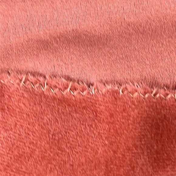 John Kloss for Cira Vintage Velour USA Made Robe with Tie in Pink - Size Small - Picture 5 of 8